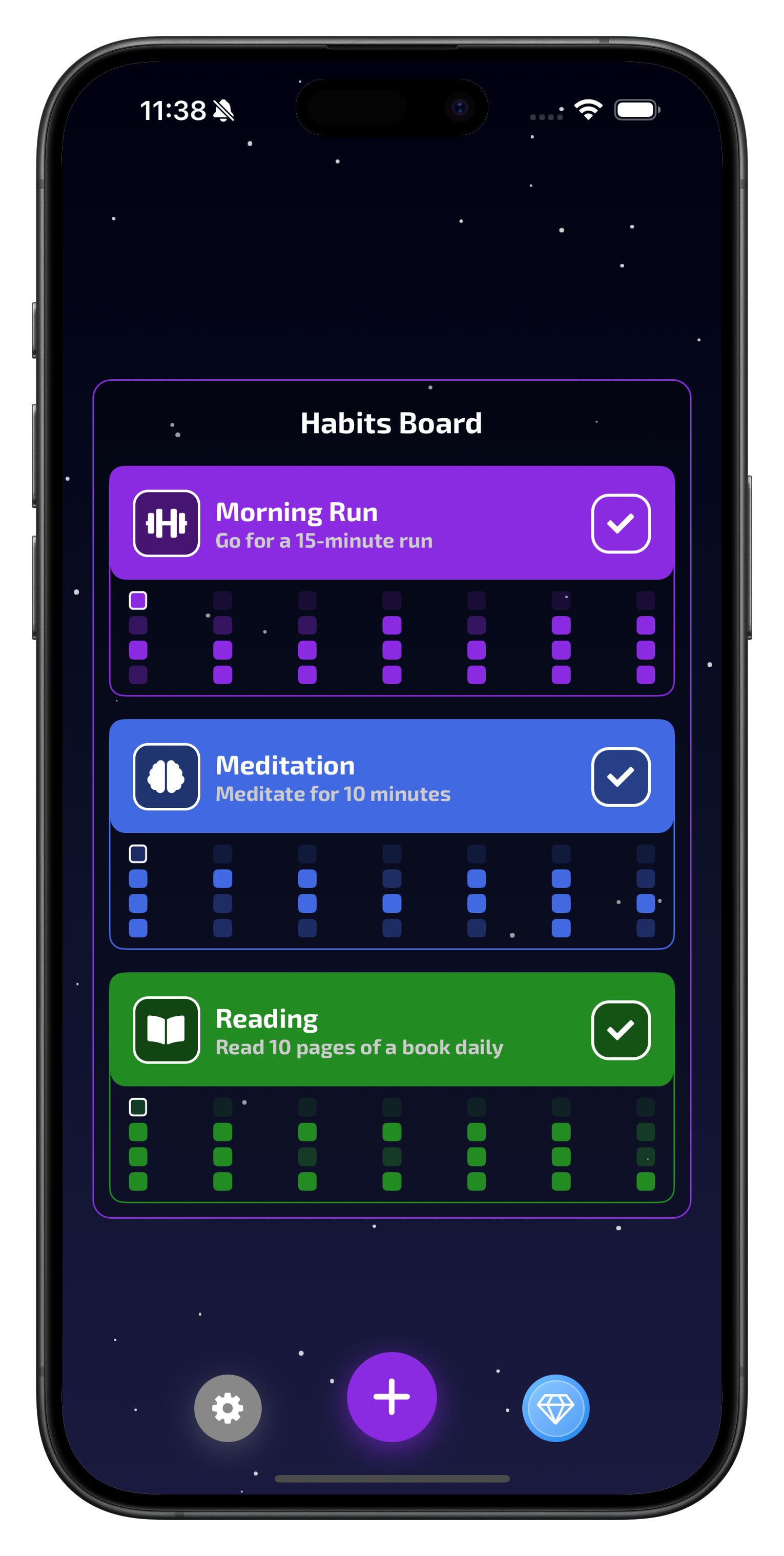 HabitCosmos Screenshot 1