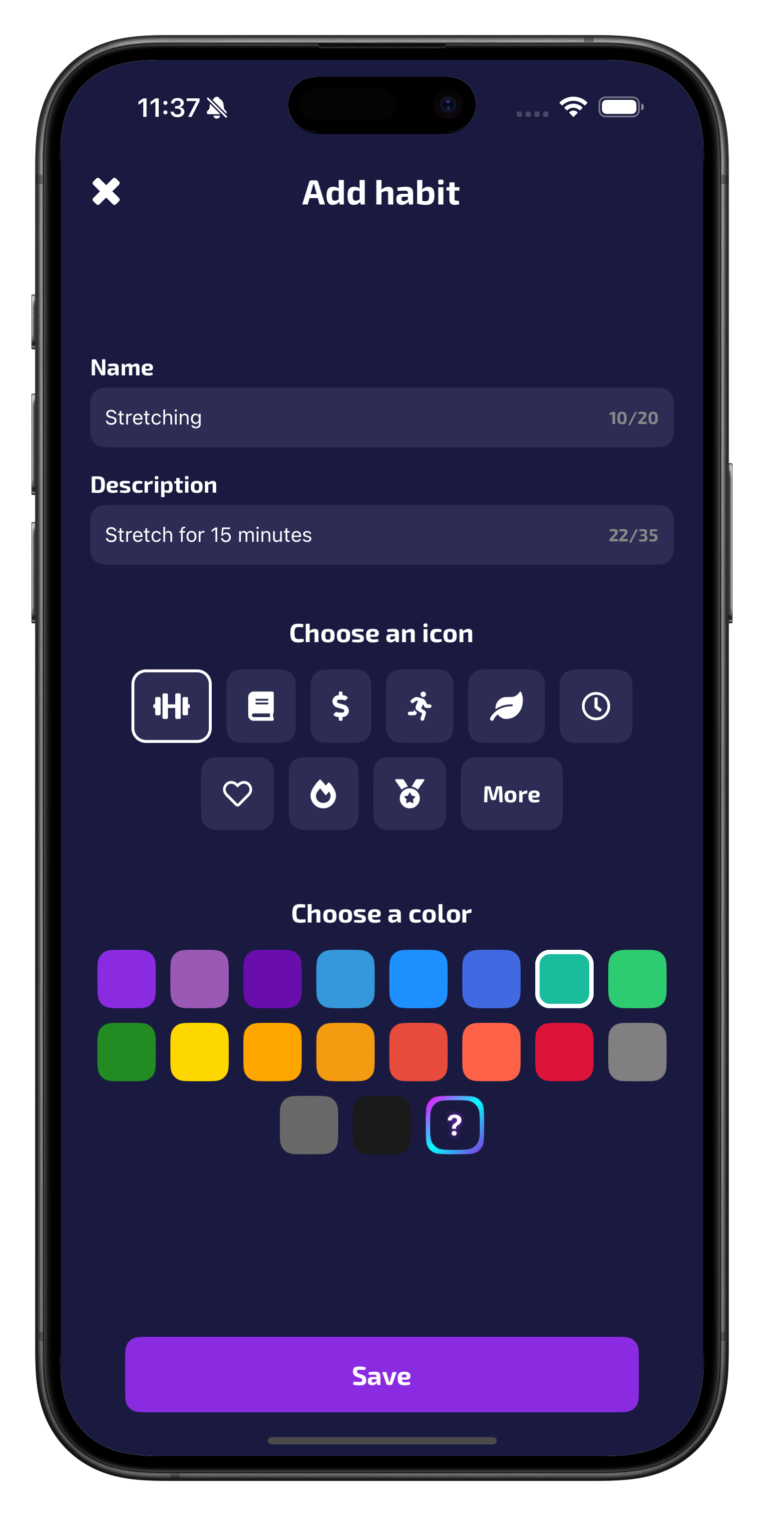 HabitCosmos Screenshot 3